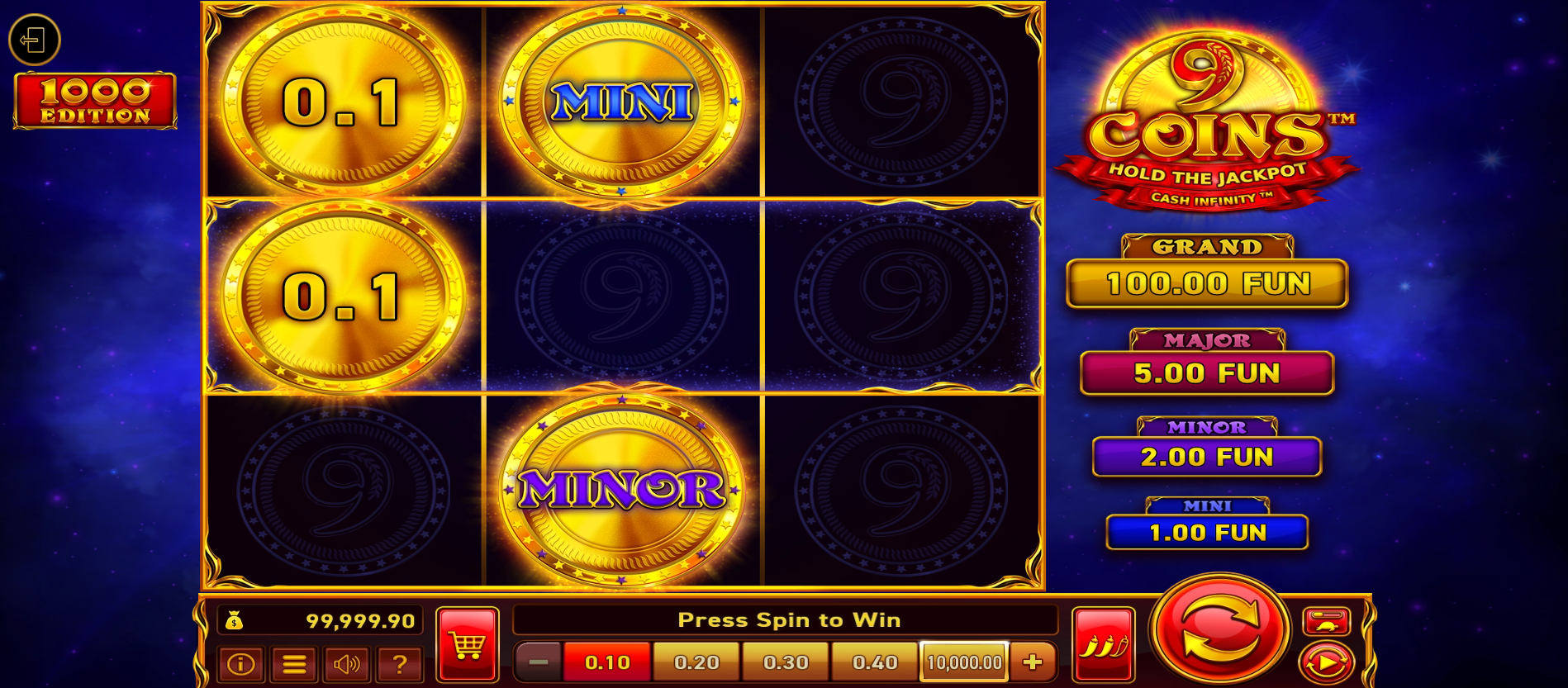 Review 9 Coins slot 2