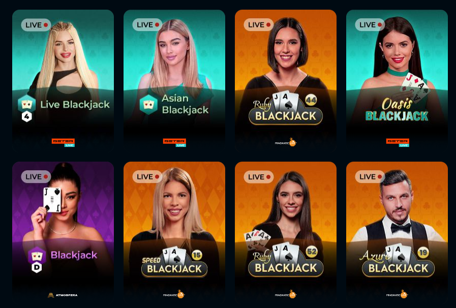 Spil blackjack gratis hos RocketPlay 2