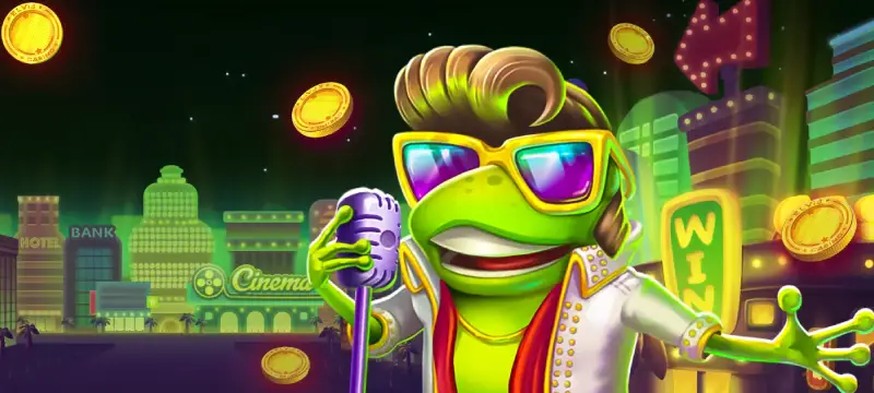 Elvis Frog Slot